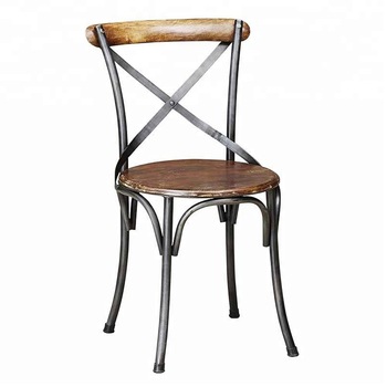 Retro Vintage Metal Dining Chair, for Home Furniture