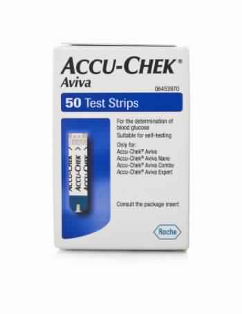 Accu Chek Aviva 50 Blood Sugar Test Strip