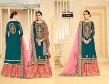 GEORGETTE PLAZZO SALWAR SUITS