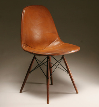 solid wood & genuine leather Dining Chair