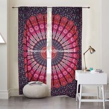 100% Cotton Door Window Curtain, Technics : Handmade