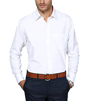 Plain Cotton Mens Formal Shirts, Size : XL
