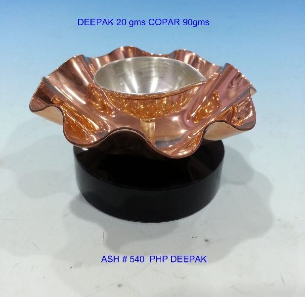 Copper Plated Diya
