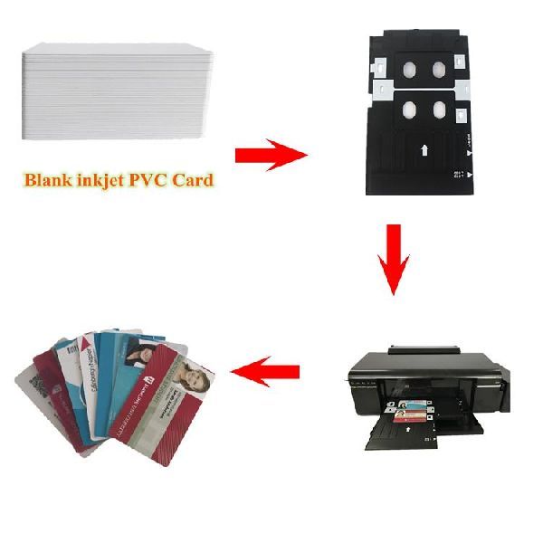 125KHZ TK4100 RFID ID Inkjet Card