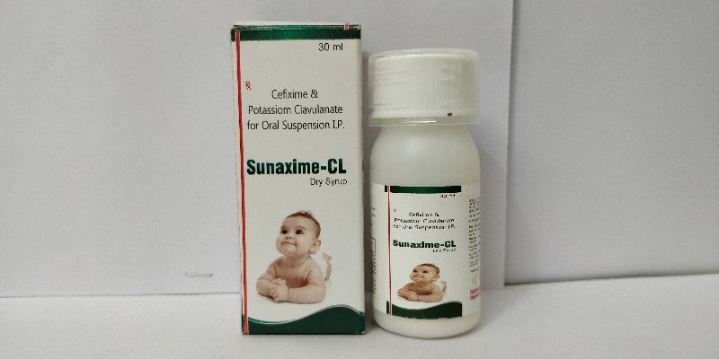 Cefixime and Potassium Clavulanate Dry Syrup
