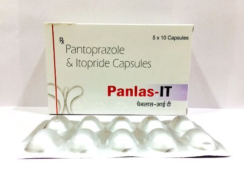 Pantoprazole and Itopride Capsules, for Industrial, Laboratory, Commerical, Grade Standard : Medicine Grade