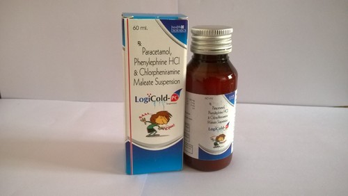 Paracetamol Phenylephrine and Maleate Syrup, Form : Liquid