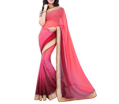 Printed Chiffon Sarees, Technics : Handloom