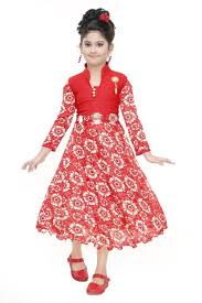 Printed Girls Frock, Feature : Anti-Wrinkle, Comfortable, Technics :  Machine Made at Best Price in Delhi