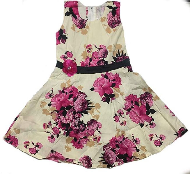 Cotton Girls Printed Frock, Feature : Comfortable, Easily Washable, Impeccable Finish