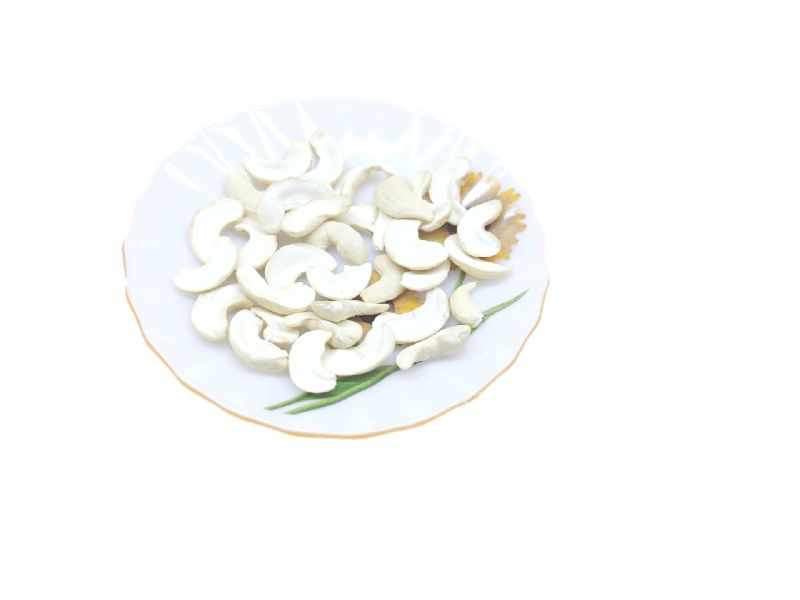 Organic S Split Cashew Nuts, for Snacks, Sweets, Packaging Type : Pouch, Sachet Bag