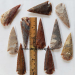 Agate Arrowheads, Size : 3″ Inch