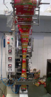 Vertical Collar Type Packing Machine With Auger Filler