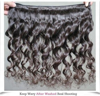 RIDDHI ENTERPRISES 100g/piece Peruvian Hair Bundle, Length : 8-30inch