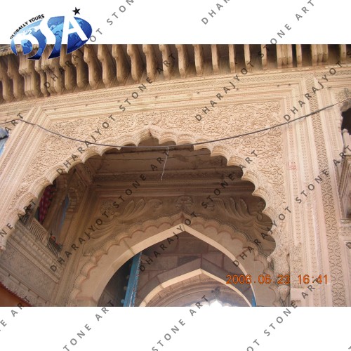 100% natural material (Marble Sandstone Arch