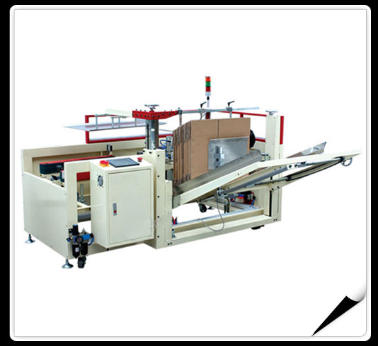 Carton Erector Bottom Sealer Machine