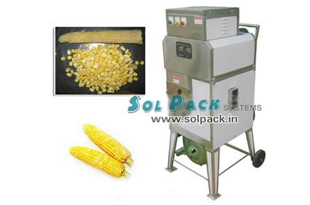 sweet corn thresher machine