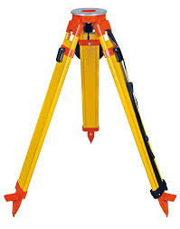 Pain Coated Wooden Tripod, Color : Yellow