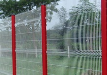 PVC Coated Steel Wire Weld Fence Mesh
