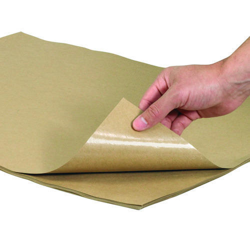 Plain Poly Coated Paper Board, Color : Brown