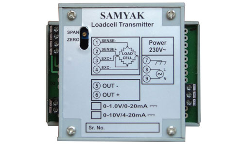 Load Cell Amplifier Transmitter
