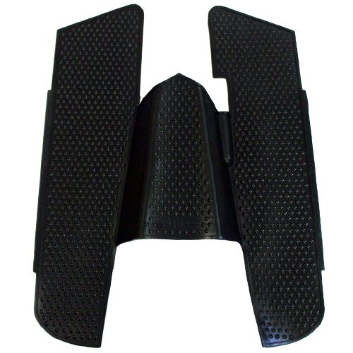 Vespa Rally Super GS GT R TS VBB VBA Complete Black Rubber Floor Mat