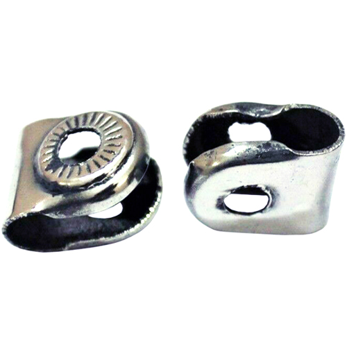 Vespa Universal Fly Screen Mirror Clips Polished Stainless Steel