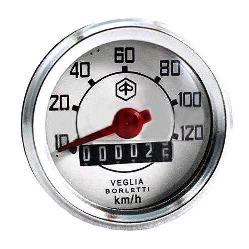 Vespa V50 120 Kmh Small Frame Speedometer