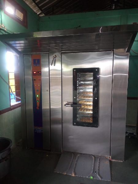 GAS OPERATED ROTARY OVEN