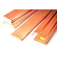 Copper bus bar, Shape : Square, Length : 4 m