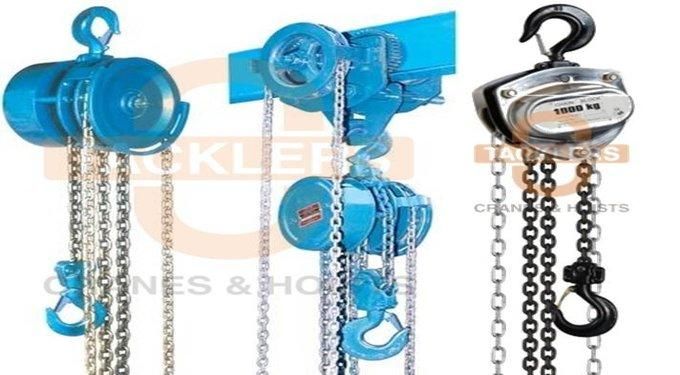 Chain Pulley Blocks Cranes