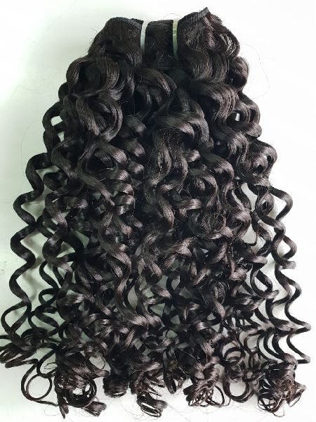 Curly Hair Extension, for Parlour, Personal, Length : 8 inch to 30 inch