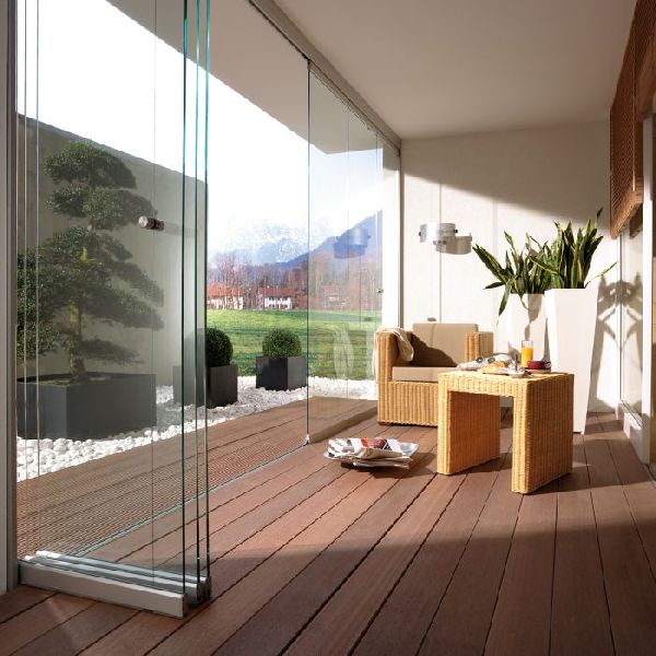 Balcony Sliding Glass Door System, for Hotel, Homes, Feature : Crack Proof, Fine Finished, Good Quality