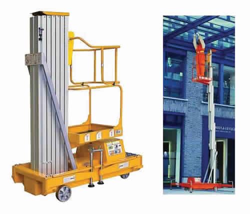 Single Mast Aluminium Work Platform