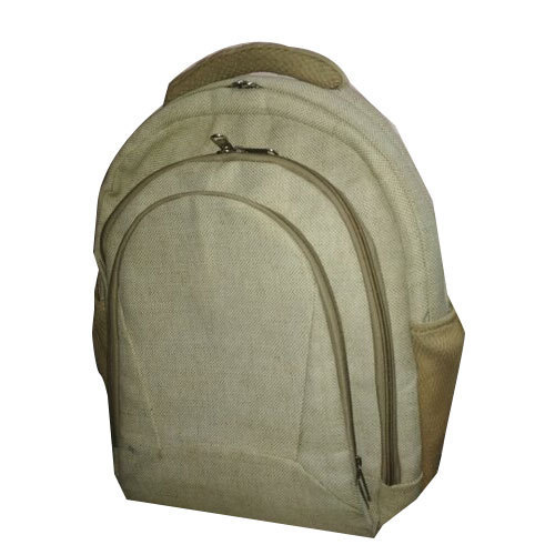 Jute Backpack Bags, for College, Office, School, Travel, Size : Multisizes