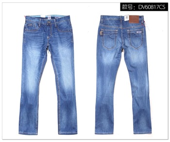 Spandex / Cotton mens jeans, Size : 28-46