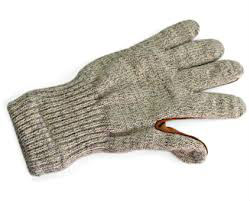 Woolen Gloves, for Garment, Jacket, Trousers, Pattern : Boiled