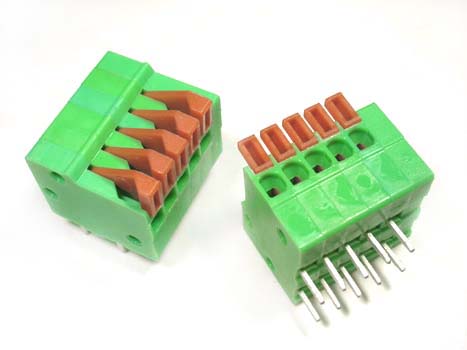 Ceramic Screwless Terminal Block Connectors, for Electricity Distribution, Grade : DIN