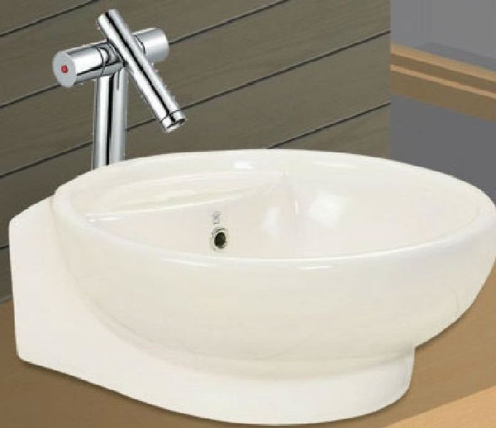Ceramic Wash Basin, for Home, Hotel, Size : Multisize