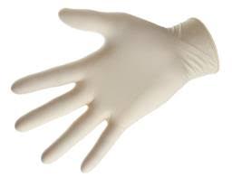 Neuro-Grip Latex Examination Gloves Powdered, for Clinical, Hospital, Gender : Both