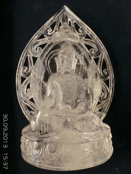 Crystal Budda Figure