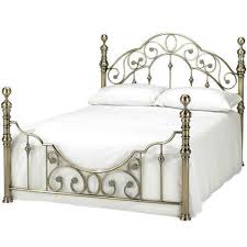 Colour Coated Metal Double Bed