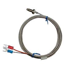Stainless Steel Thermocouple Sensor, Color : Silver