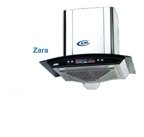 Stainless Steel Zara Kitchen Chimney, Installation Type : Downdraft