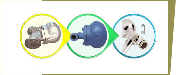 Float Controlled Steam Trap