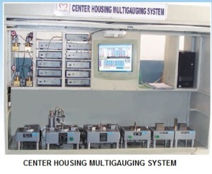 Center Housing Multi Gauging System