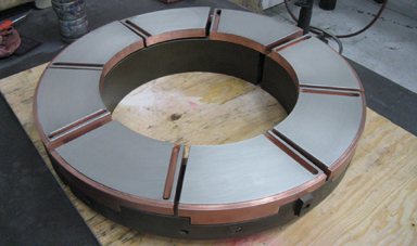 White Metal thrust bearings