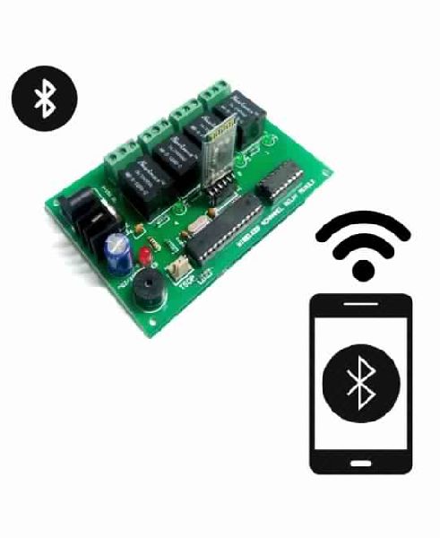 Bluetooth Wireless 4 Channel Relay Automation Board