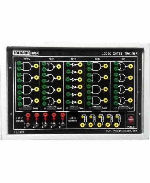 Logic Gates IC Trainer Apparatus