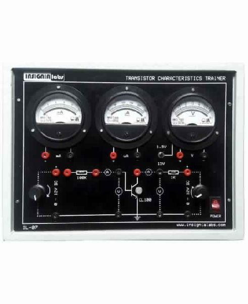 Transistor Characteristics Trainer Apparatus